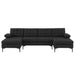 Modern U-Shaped Sectional Sofa with 2 Chaise Lounges