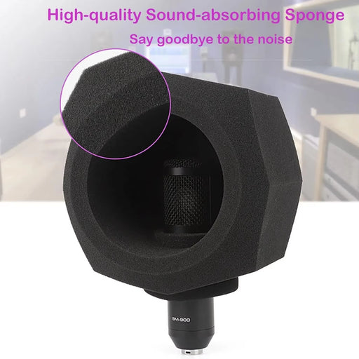 F2 Mic Pop Filter 5-Sided Seal