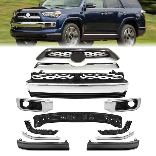 For 2014-2019 Toyota 4Runner Limited Front Bumper Grille Assembly Body Kits
