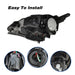 For 2012-2017 Buick Verano Halogen Headlight Headlamp Assembly Passenger Side