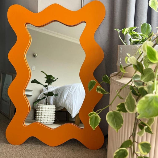 Wavy Full-Length Mirror | Unique Design