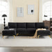 Modern U-Shaped Sectional Sofa with 2 Chaise Lounges