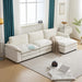 Modern L-Shaped Sectional Sofa: Cloud-Like Comfort