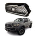 Gray Front Bumper Grille with Chrome Trim for 2019 - 2021 Toyota Tacoma TRD