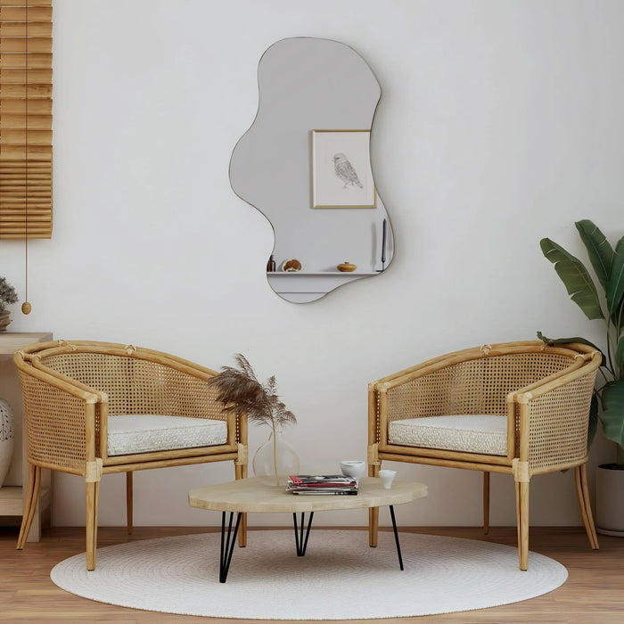 Wavy Wall Mirror | Unique & Modern Design