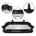 Gray Front Bumper Grille with Chrome Trim for 2019 - 2021 Toyota Tacoma TRD