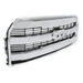 For 2015-2017 Ford F150 F-150 Front Upper Grille Grill W/O Camera Chrome