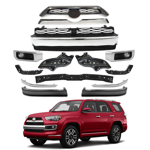 Front Bumper Grille Assembly Body Kits for 2014-2019 Toyota 4Runner Limited