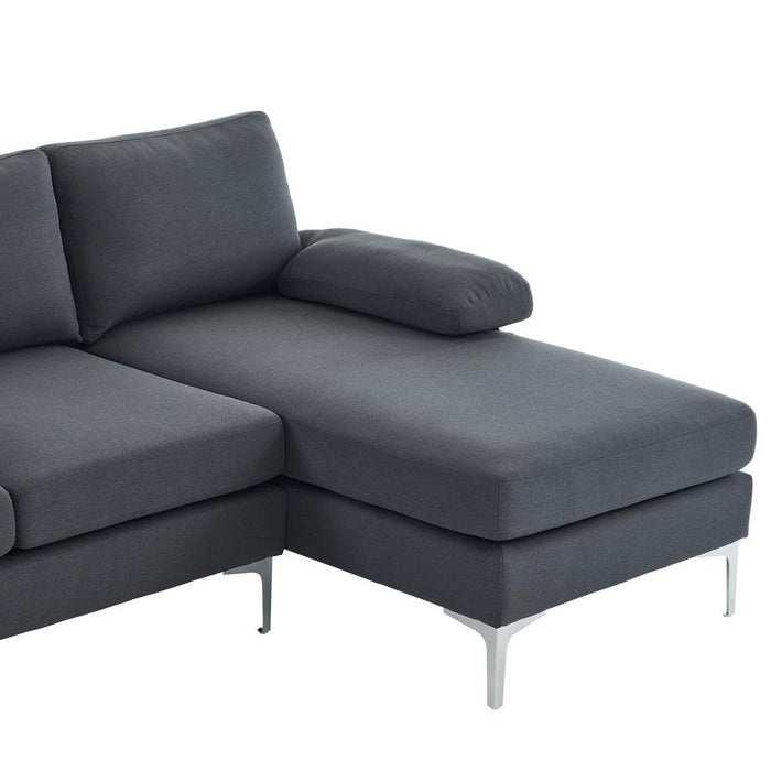 Modern U-Shaped Sectional Sofa with 2 Chaise Lounges