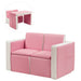 Convertible Kids Furniture Set: Sofa, Table, Chair