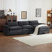 Modern L-Shaped Sectional Sofa: Cloud-Like Comfort