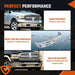 Front Bumper Face Bar Chrome for 2013-2018 Ram 1500 2019-2024 Ram 1500