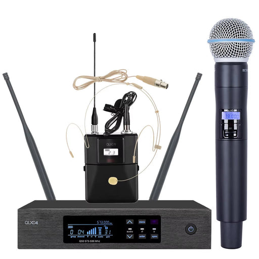 Shure QLXD4 Wireless Mic System Digital