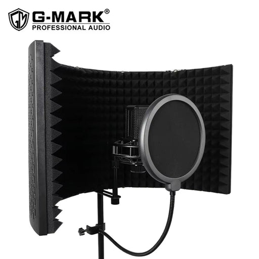 5 Panel Mic Isolation Shield Studio