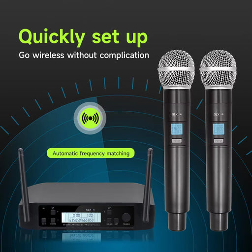 Shure GLXD4 Pro UHF Wireless Mics