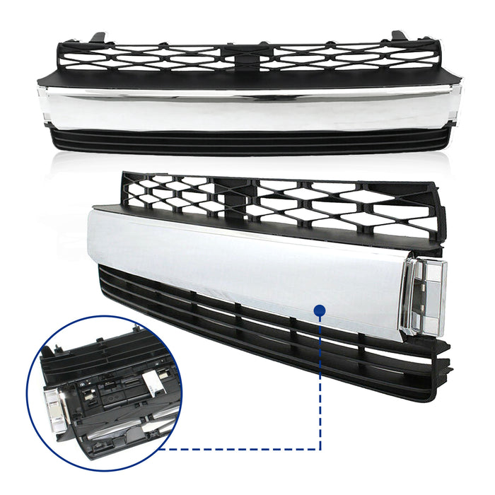 For 2014-2019 Toyota 4Runner Limited Front Bumper Grille Assembly Body Kits