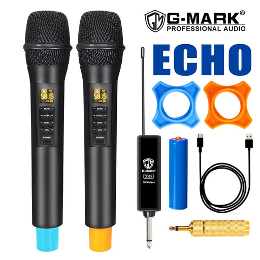 X333 Wireless Mic Karaoke with Echo