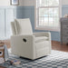 Uptown Swivel Glider Recliner - Boucle White