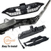 Fits 2020-2022 Honda CRV Front Grille Headlight Trim Fog Light Bracket Set 11Pcs