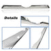 Front Bumper Lower Grille+Chrome Strip Trim Set for 14-20 Toyota 4Runner Limited
