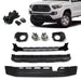 Front Lower Grill Valance Panel Fog Light Bezels Set for 2016-2021 Tacoma SR SR5