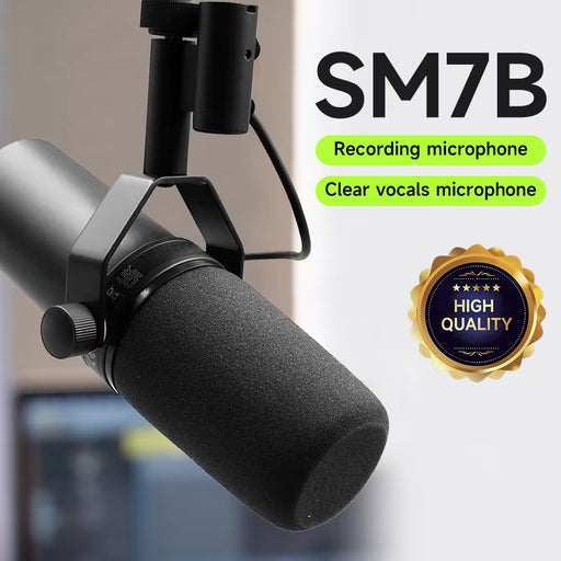 SM7B Pro Mic Podcast & Studio