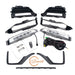 Fits 2020-2022 Honda CRV Front Grille Headlight Trim Fog Light Bracket Set 11Pcs