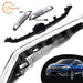 Fits 2020-2022 Honda CRV Front Grille Headlight Trim Fog Light Bracket Set 11Pcs