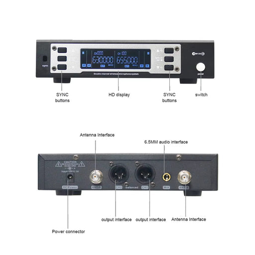 EW135G4: UHF Wireless Dual Mic System