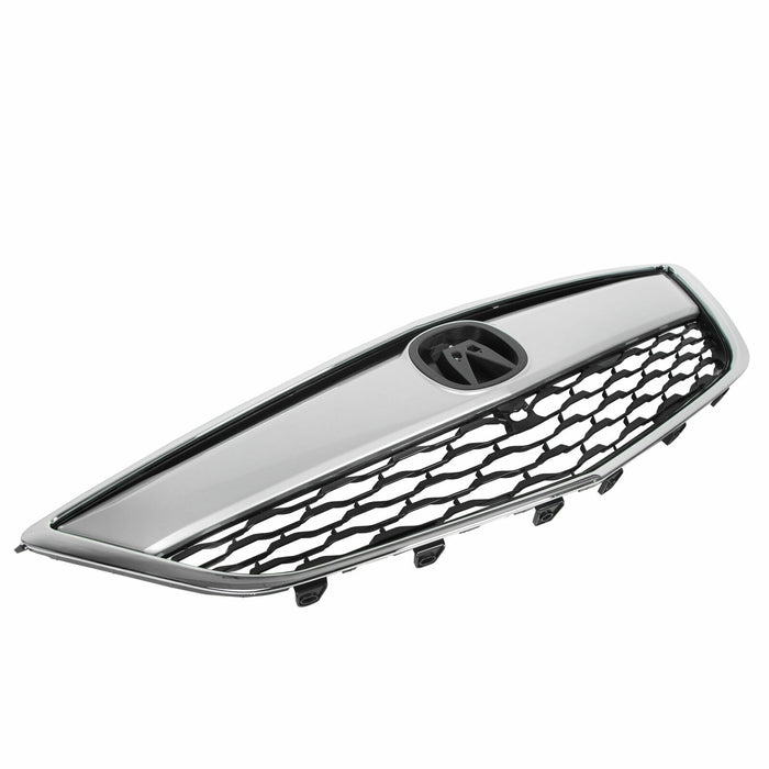 Fits 2014 2015 2016 Acura MDX Front Bumper Grille Grill W/Chrome Trim 75100-TZ5