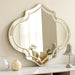 Irregular Golden Rim Wall Mirror