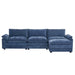 Modern L-Shaped Sectional Sofa: Cloud-Like Comfort