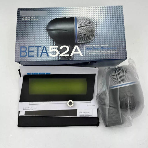 Beta 52A Supercardioid Dynamic Microphone Kick Drum New US Stock