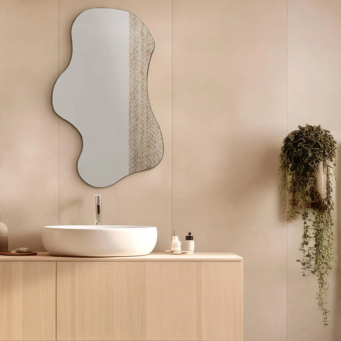 Wavy Wall Mirror | Unique & Modern Design