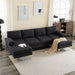 Modern U-Shaped Sectional Sofa with 2 Chaise Lounges