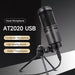 AT2020USB+ Cardioid Condenser USB Microphone, with Built-In Headphone Jack & Volume Control,For Live/Studio/Digital Recording