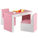 Convertible Kids Furniture Set: Sofa, Table, Chair