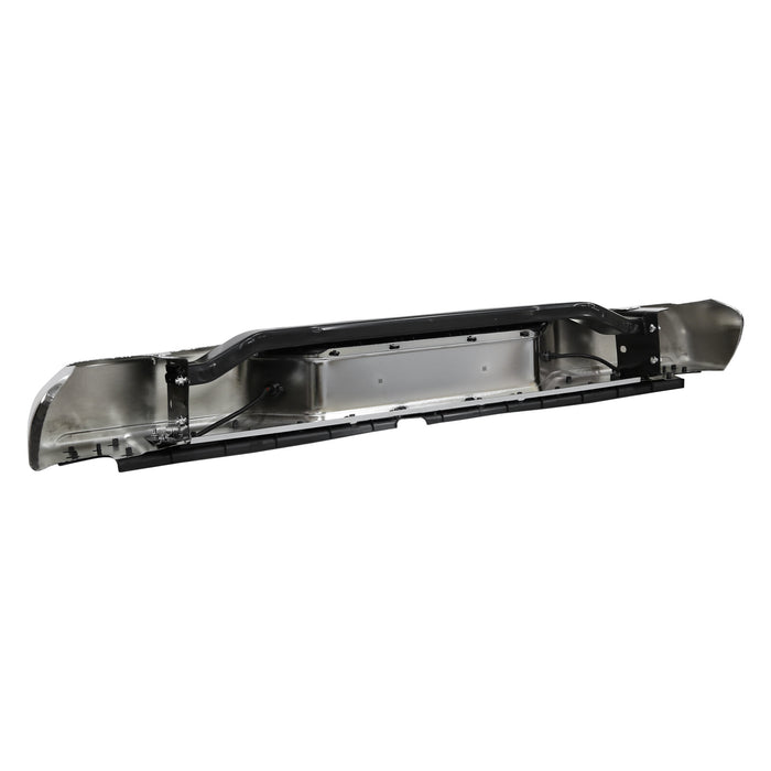 Rear Step Bumper Chrome Assembly W/O Sensor Holes for 2005-2021 Nissan Frontier