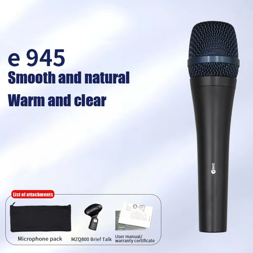 E945 Dynamic Mic: Live & Studio Vocals