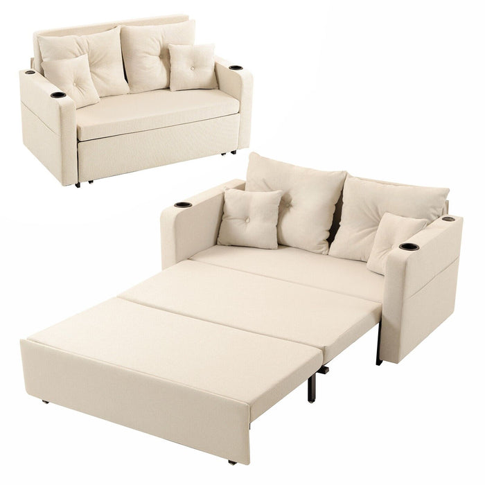 Redlife 3-in-1 Convertible Sofa Bed: Recliner, Lounger, Bed