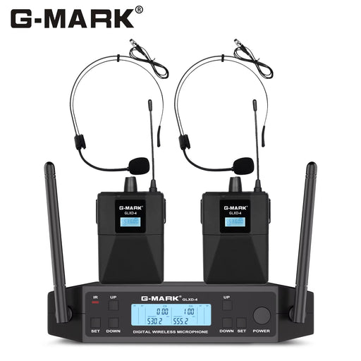 GLXD4 UHF Wireless Lavalier Mic 50M