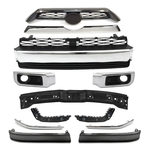 For 2014-2019 Toyota 4Runner Limited Front Bumper Grille Assembly Body Kits