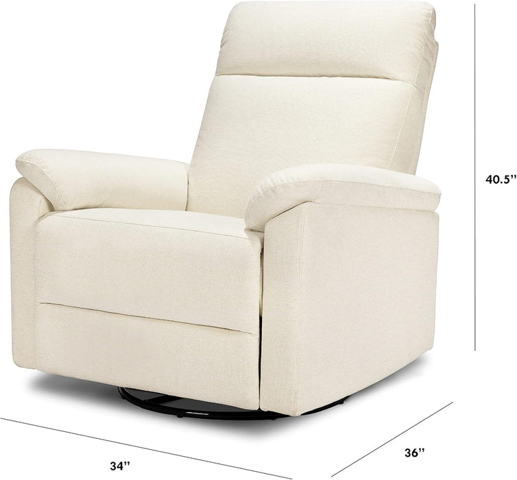 Vanilla Swivel Recliner