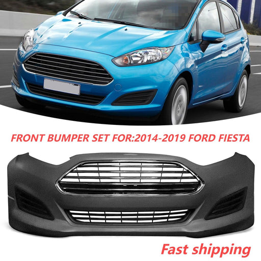 FITS 2014 2015 2016 2017 2018 2019 FORD FIESTA FRONT BUMPER COVER Set