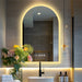 Arched Anti-Fog Bathroom Mirror 