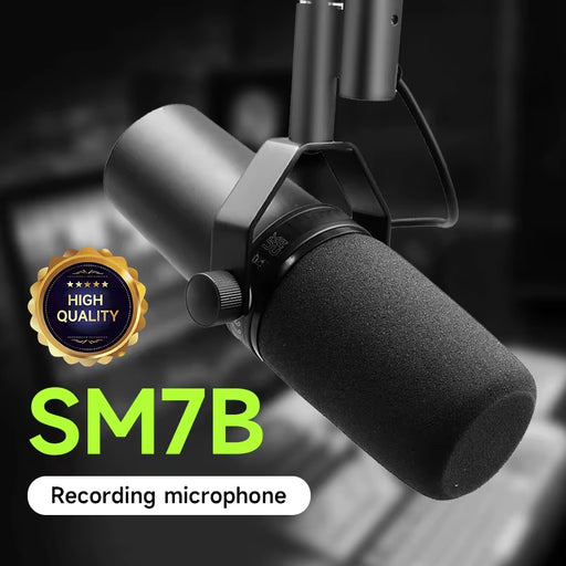 Shure SM7B Pro Studio Podcast Mic