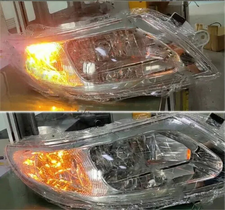 For International 4100 4200 4300 4400 8500 8600 Headlight Headlamp Pair Set