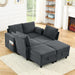 Modular Sectional Sofa Set with Storage: Velvet Comfort