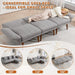 3-Seat Convertible Sofa Bed: Versatile Living Room Solution