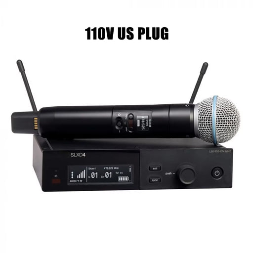 Shure SLXD4 Wireless Mic 1 Channel UHF